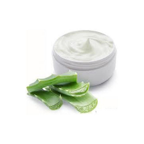 Pure And Organic Aloe Vera Based Herbal Face Cream For Skin Nourishment Color Code: White