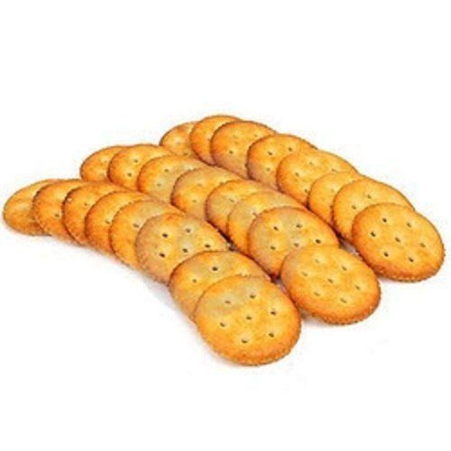 Rich Natural Crispy Crunchy Fine Taste Round Salty Biscuits For Snacks