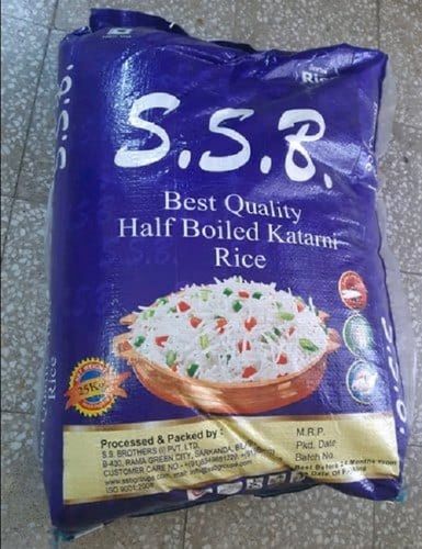 S.S.B 100% Pure Organic Best Quality Half Boiled Katarni White Rice