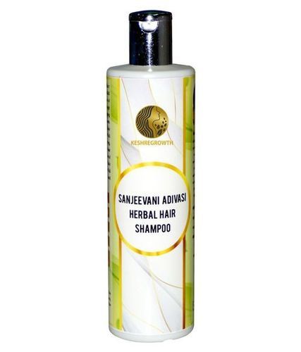Sanjeevani Adivasi Herbal Hair Shampoo 500 Ml For Shiny Long Hair WIth 3-6 Month Shelf Life