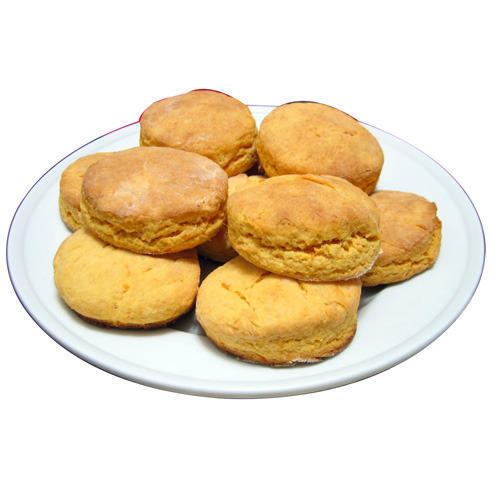 Sweet Delicious Natural Rich Fine Taste Milk Round Bakery Cookies For Snacks