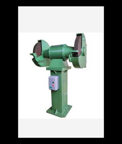 Lower Energy Consumption Three Phase 400Mm Pedestal Bench Grinder In Green Color, Low Maintenance