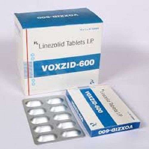 Voxzid-600 Linezolid Tablets For Treat Diseases Of Lungs Pneumonia Skin And Delicate Tissues Medicine Raw Materials