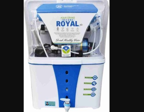 Plastic Wall Mounted Aqua Grand Royal Secured Ro Water Purifier For Home With 7 Liter Capacity