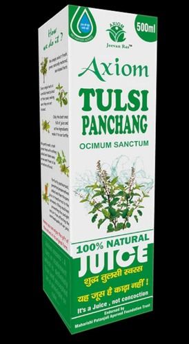 100% Ayurvedic Tulsi Panchang (Ocimum Santum) Juice For Cold, Fever, 500 Ml