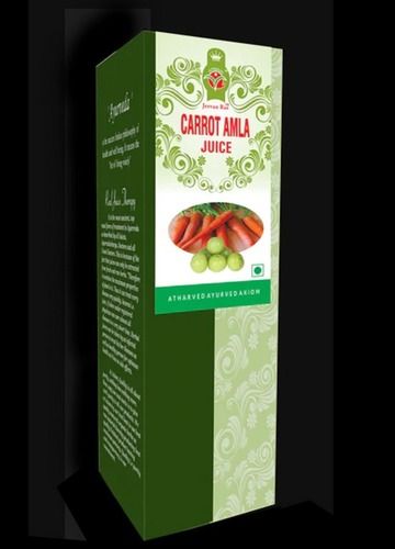 100% Herbal Carrot And Amla Mix Nutritional Supplement Juice, 3X500 Ml Cool & Dry Place