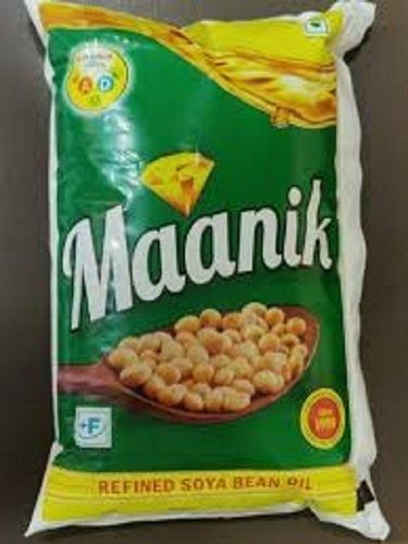 100% Pure And Natura Maanik Soyabean Refined Cooking Oil, Pack Size 1 Ltr
