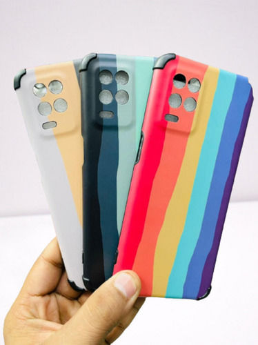 14 Inch Original Rainbow Color Samsung Galaxy Customized Mobile Cover Body Material: Rubber