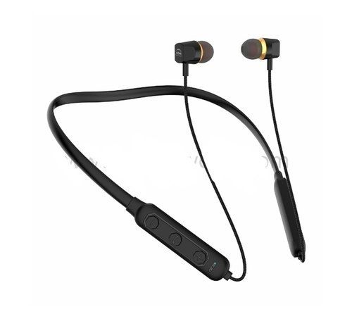 Black Wireless Bluetooth Earphone Neckband, U&I 3987 Model Name/Number Battery Backup: 1 Days