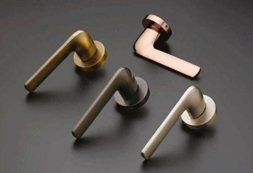 Metallic Brass Stainless Steel Door Handle For Door Fittings, Ideal For All Purpose