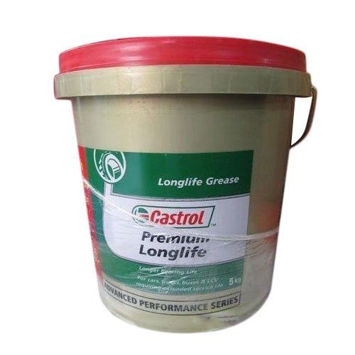 Gray Castrol Premium Long Life Grease Buckets For Automobiles Lubrications