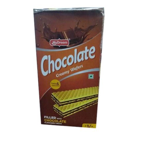 Chocolate Wafer Biscuits - Round, Semi-Soft Texture | Long Shelf Life, Easy to Digest, Rich in Taste, Health Benefits, Timely Delivery