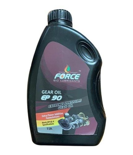 Gray Ep 90 Force Gear Oil Can 1 Liter For Automobile Lubrications Which Reduce Friction And Wear