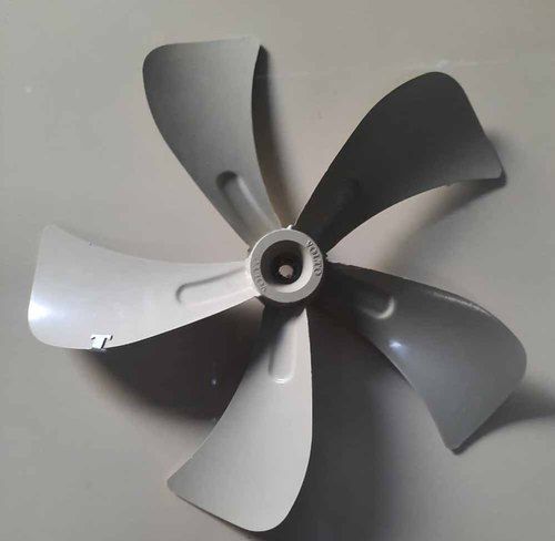 Plain Grey Color, 16 Inch Size 5 Blades Abs Materiel Air Cooler Fan