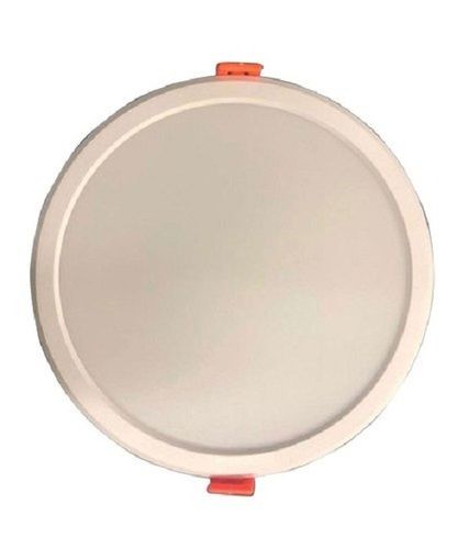 White Portable Hassan Round Led Plastic Panel Light, Voltage 220-240 V