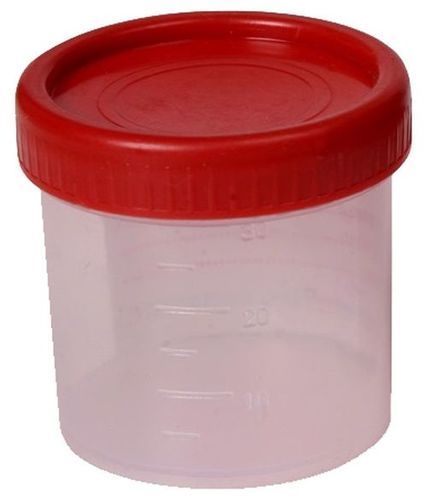 Transparent Plastic Urine Container