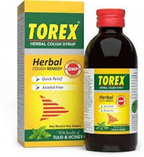 Tulsi And Honey Torex Herbal Cough Syrup For Treat Sniffling Runny Nose And Low Fever General Medicines