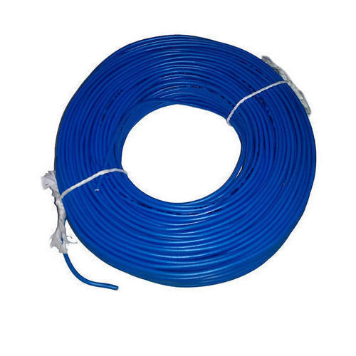 Unique Cables, Blue Color Hrfr Electrical Wires For Domestic 90 Mtr Frequency (Mhz): 50 Hertz (Hz)