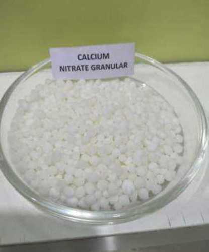 White Calcium Nitrate Granular, Packaging Size 25 Kg Application: Agriculture