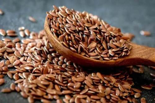 Whole Dried Brown Omega-3 Rich Flax Seeds For Cooking And Health Supplement