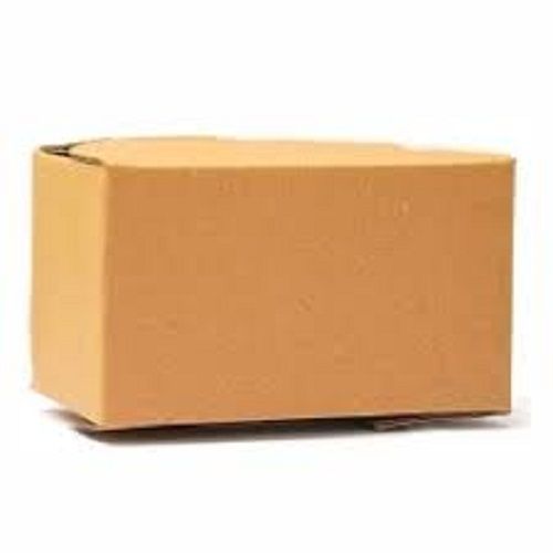 Matte Lamination 100% Recycled Eco Friendly Square Shape Brown Corrugated Carton Box