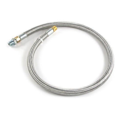 Rubber 3-Meter Low-Pressure Water-Resistant Silver Color 12Mm Braided Hose Pipe