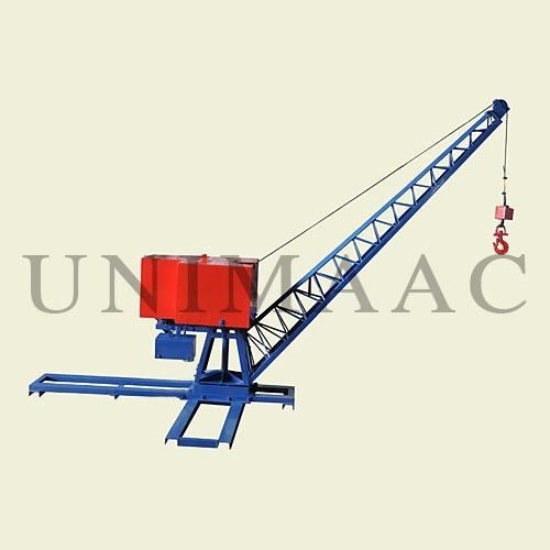 360 Degree Rotation Mini Builders Material Handling Crane