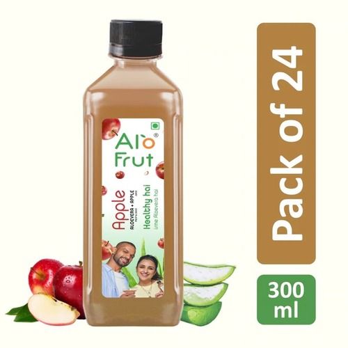 Alo Frut Heart Healthy And Digestive Aloe Vera And Apple Mix Juice, 24X300 Ml Packaging: Plastic Bottle