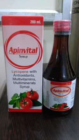 Apinvital Multivitamins Multiminerals Syrup 200ml