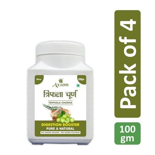 Churan Axiom Triphala Churna For Constipation And Digestive Disorders, 4X100 Gm