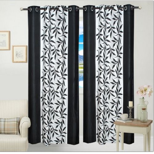 Black And White Beautiful High Design Comfortable Multi Color Design Door Curtains Density: 25 Gram Per Cubic Meter (G/M3)