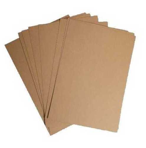Brown Color Corrugated Paper Board For Gift Wrapping And Package, 150-200gsm