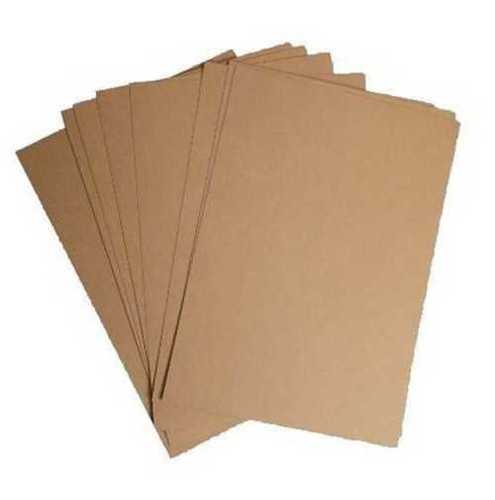 Anti Rust Brown Color Corrugated Paper Board For Gift Wrapping And Package, 150-200Gsm