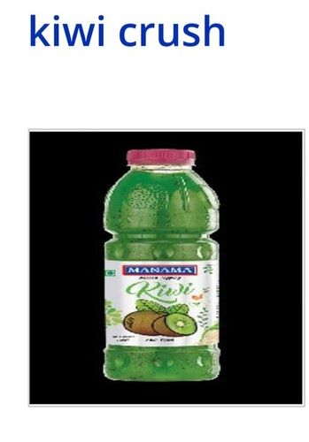 Delicious Taste and Mouth Watering Kiwi Crush Juice without Added Color 