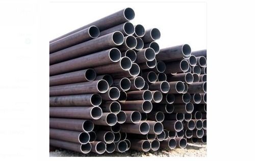 Long Shelf Life Strong Solid Non Alloy Round Galvanized Steel Pipes, 20 Foot Application: Construction