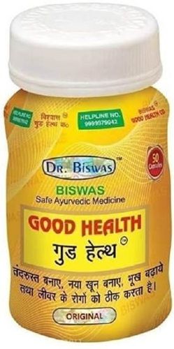 Original Good Health Safe Ayurvedic Capsules, (Pack Size 50 Capsules)