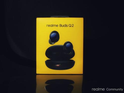 Q2 Active Black Color Realme Buds, Noise Off, Power On Super-Low Latency Gaming Mode