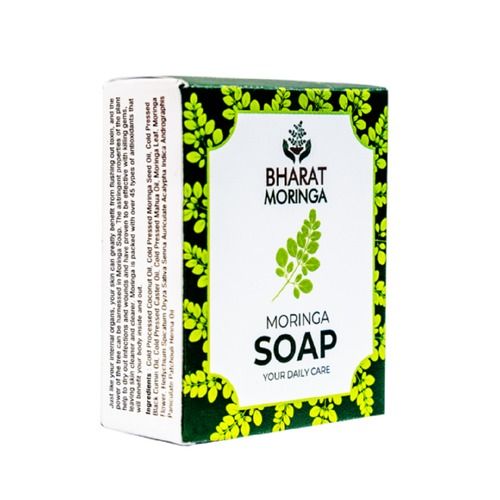 Bharat Moringa Daily Care Bath Soap With Moisturizing Cream For Softer And Glowing Skin