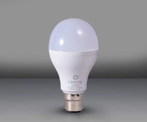 Crappa Aluminum Bright Rechargeable Emergency Inverter Led Bulb (9 Watt) Input Voltage: 9W Volt (V)