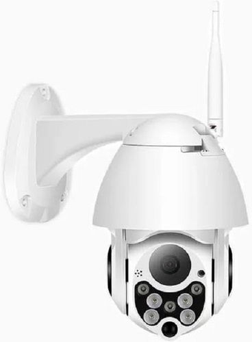 Encoding Technology Allows Smoother Streaming White Wireless Ptz Cctv Camera Application: Hotels