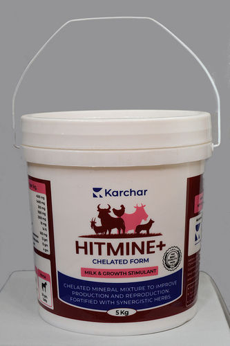 HITMINE+ Chelated Mineral Mixture Milk And Growth Stimulant Cattle Feed Supplement
