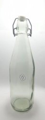 Leak Resistance Transparent Classic Swing Top Glass Bottles With Lids (750Ml) Density: 750 Gram Per Millilitre (G/Ml)