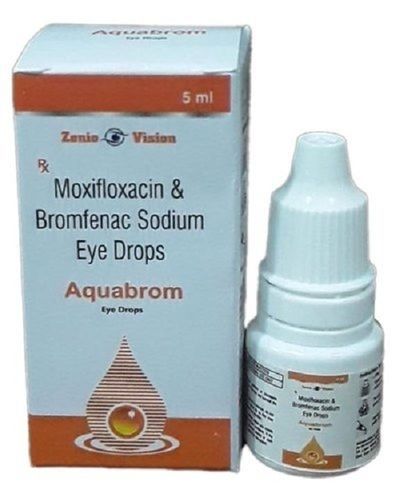 Moxifloxacin And Bromfenac Sodium Eye Drop Age Group: Suitable For All Ages