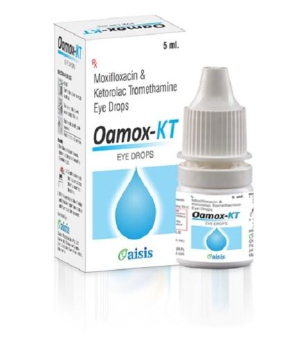 Moxifloxacin And Ketrolac Tromethamine Eye Drops Age Group: Suitable For All Ages