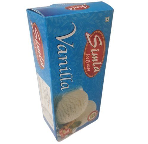 Tasty And Delicious White Colour Vanilla Ice Cream 1.2 Liter Box