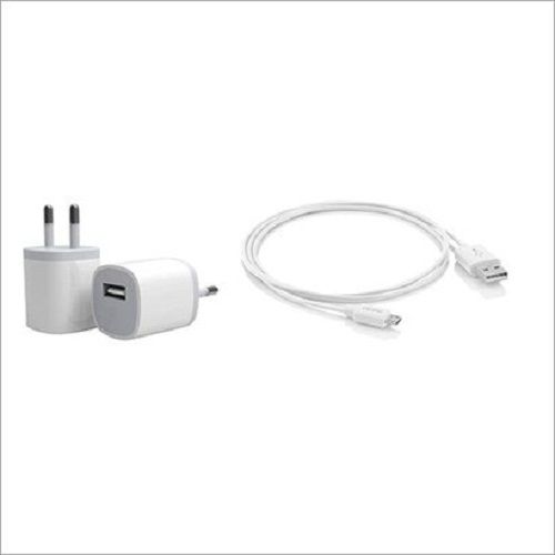 White Usb Fast Mobile Charger With Safety System Combines Overvoltage Protection Body Material: Plastic