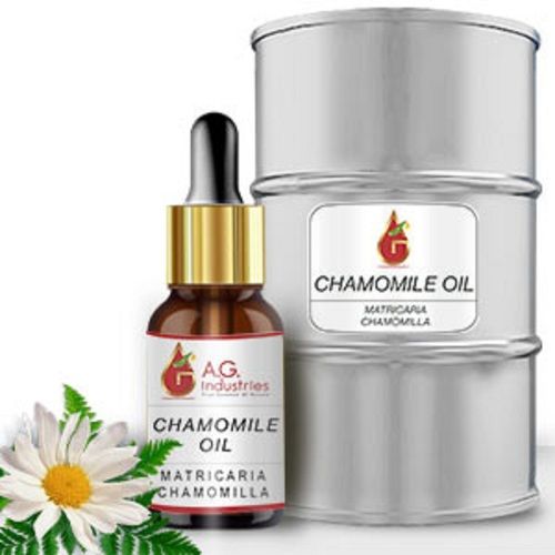 100% Steam Distilled Chamomile Flower Essential Oil (Matricaria Chamomilla)