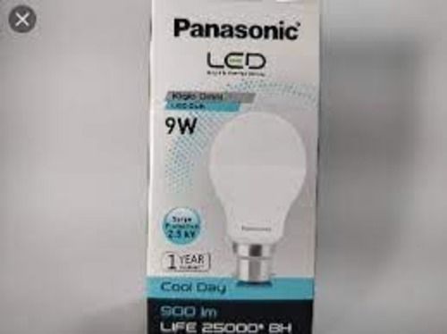 5000 To 6500 K Color Temperature Cool Daylight 9 Watt Panasonic Led Bulb