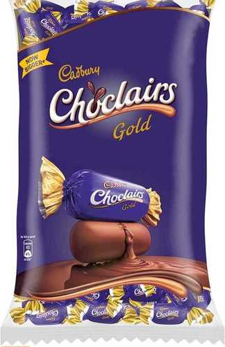 Brown Color Delicious And Tasty And Fresh Chocolate Flavor Choclairs Gold Toffee