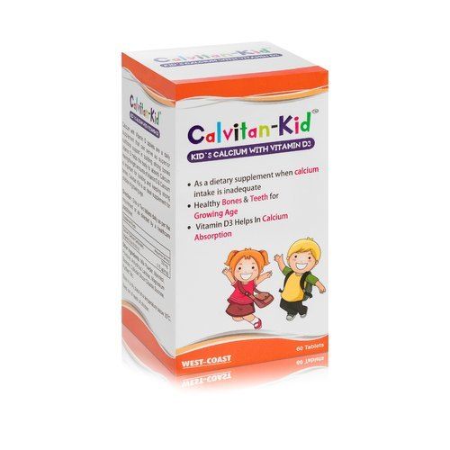 Calvitan Kids Calcium With Vitamin D3 Tablets